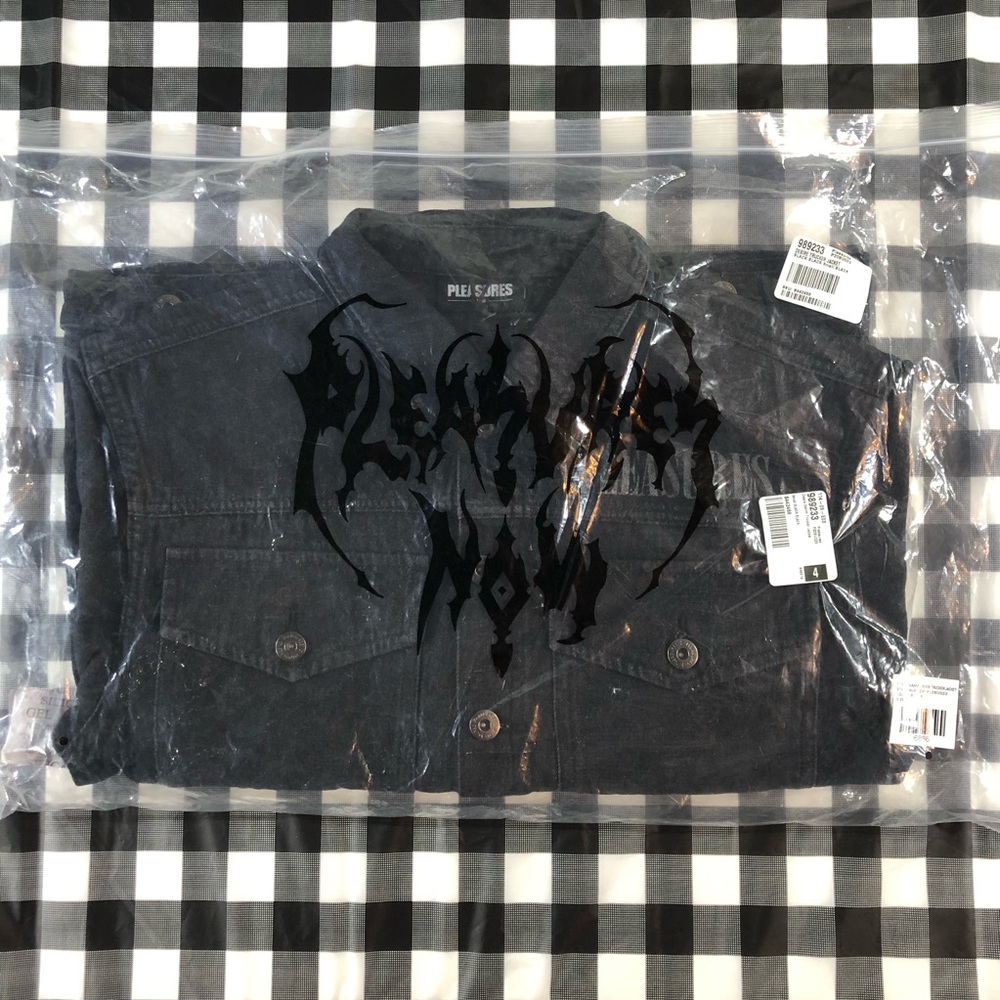 Pleasures Now Feel No Guilt Desire Denim Jacket - Picture 11 of 11